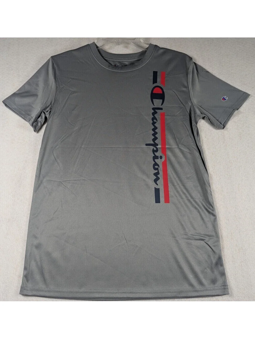 Champion - Logo Boys T-Shirt - Jersey Tee - Athletic - Size: 18/20